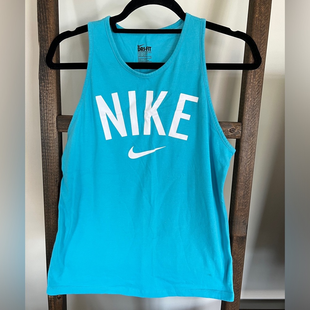 Nike Turquoise Dri-FIT Top